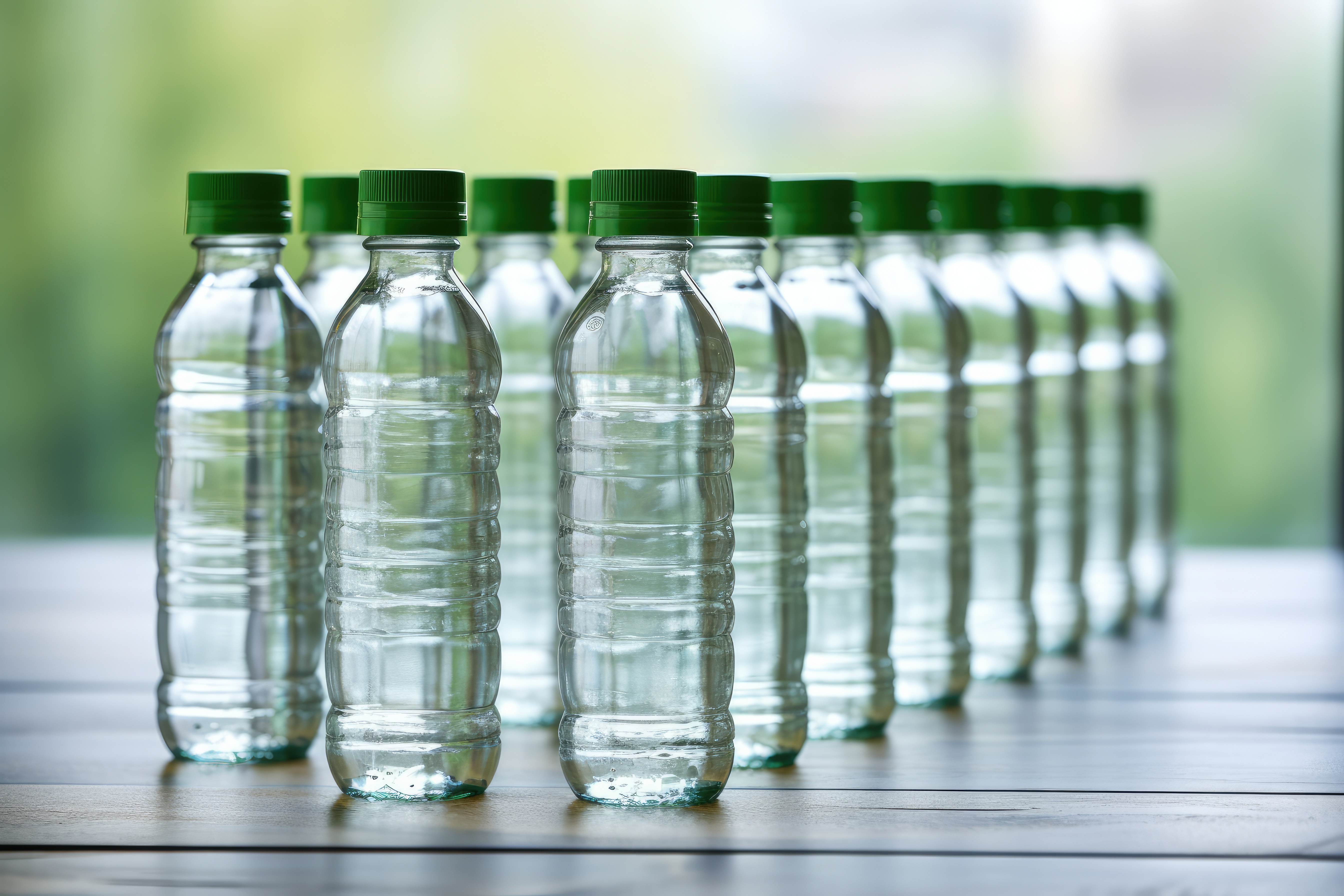 Transparent Geopacks PET water bottle